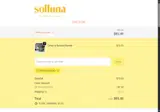 Solluna coupon verification screenshot