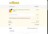 Solluna coupon verification screenshot