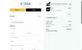 SONA coupon verification screenshot