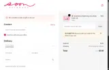 OLIVIABETH15 coupon verification screenshot