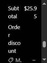 SOP Distribution coupon verification screenshot