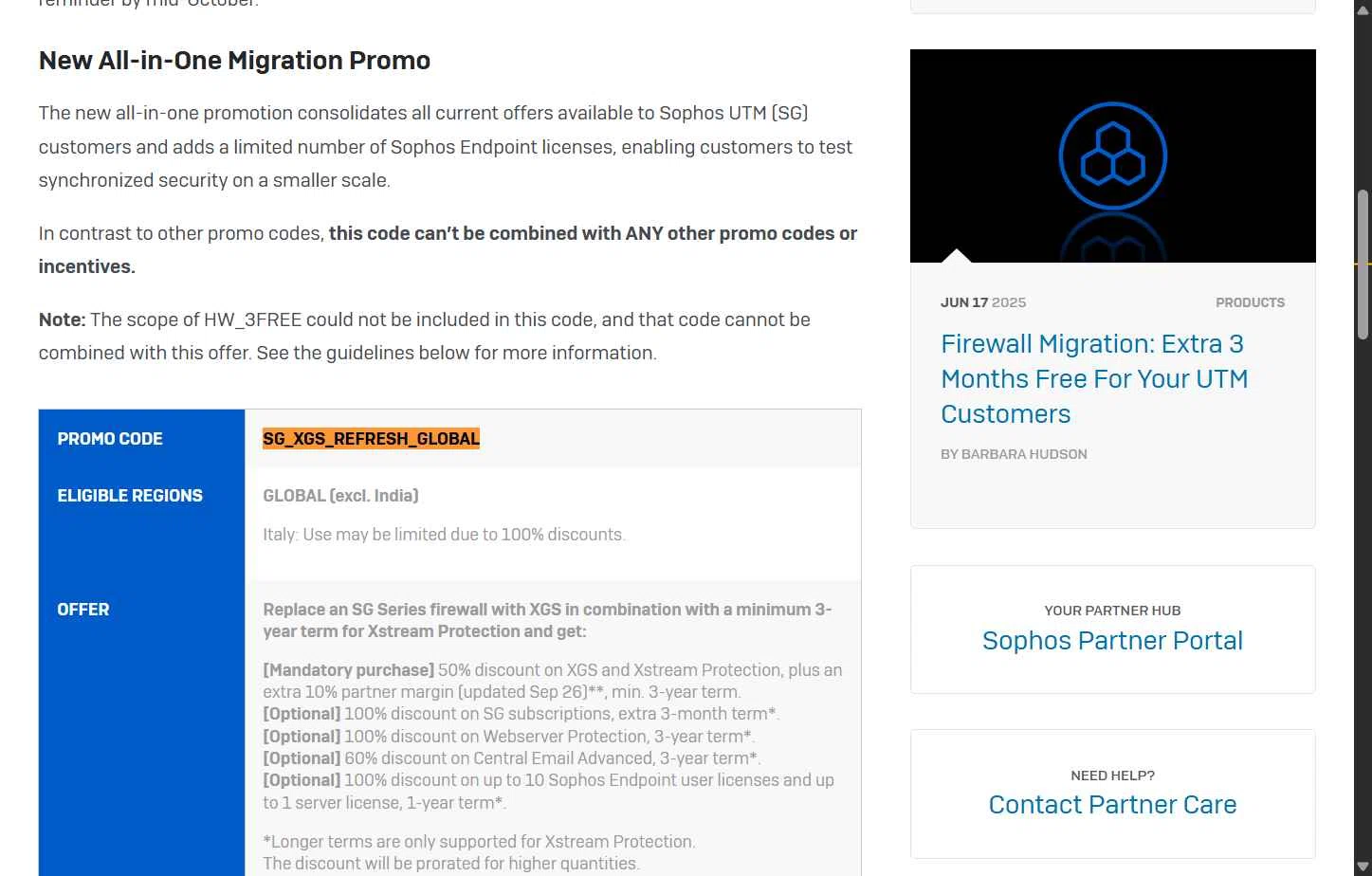 Sophos checkout page showing Sophos promo code box | Screenshot taken by SimplyCodes community member on Jan 13, 2026