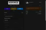Sorinex coupon verification screenshot
