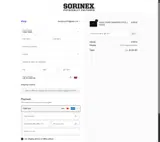 Sorinex coupon verification screenshot