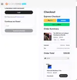 Sourceforge Deals coupon verification screenshot