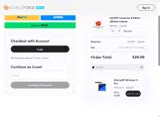 Sourceforge Deals coupon verification screenshot