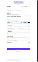 Southern Attitude USA coupon verification screenshot