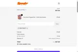 Welcome10 coupon verification screenshot