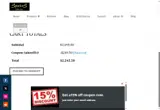 TAKEOFF10 coupon verification screenshot