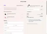 Spectrum Collections coupon verification screenshot