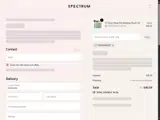 Spectrum Collections coupon verification screenshot
