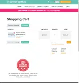 SHIPNOW coupon verification screenshot