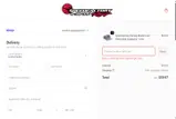 Speed Factory Racing coupon verification screenshot