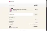 Lucia20 coupon verification screenshot