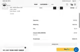 WELCOME10 coupon verification screenshot