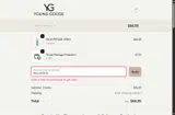 HALLAND20 coupon verification screenshot