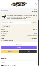 DISCOUNT coupon verification screenshot