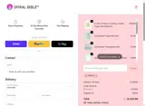 Spiral Bible coupon verification screenshot