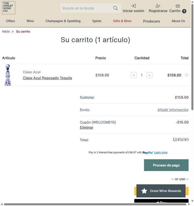 Spirits Kiosk checkout page showing Spirits Kiosk discount code box | Screenshot taken by SimplyCodes community member on Aug 13, 2025