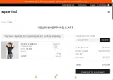 Sportful coupon verification screenshot