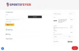 Sports Fever coupon verification screenshot
