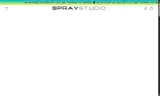 SPRAY STUDIO coupon verification screenshot