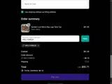 WELCOME20 coupon verification screenshot