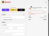 WATER15 coupon verification screenshot