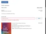 special10off coupon verification screenshot