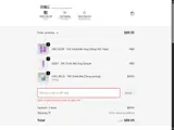 SOBER30 coupon verification screenshot