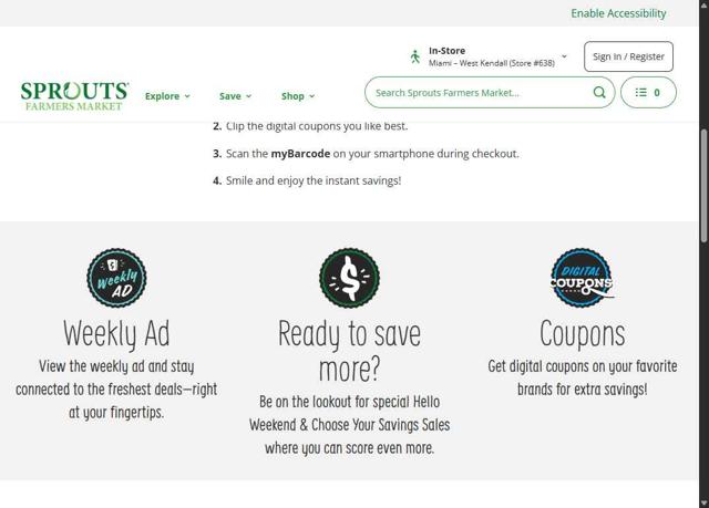 Sprouts Farmers Market checkout page showing Sprouts Farmers Market discount code box | Screenshot taken by SimplyCodes community member on Aug 22, 2025