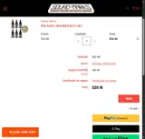 CASTER coupon verification screenshot
