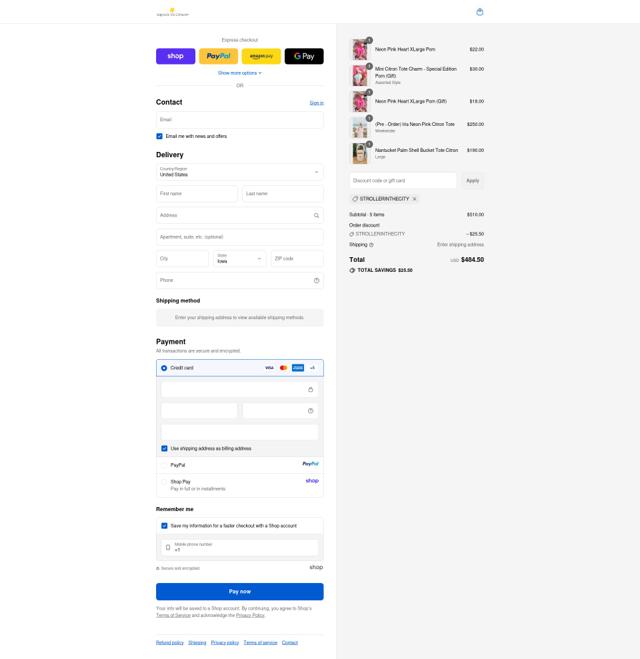 Squeeze De Citron checkout page showing Squeeze De Citron promo code box | Screenshot taken by SimplyCodes community member on Sep 15, 2025
