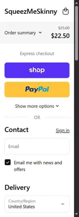 ALYSSA coupon verification screenshot
