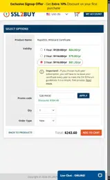 S2B-RW30 coupon verification screenshot