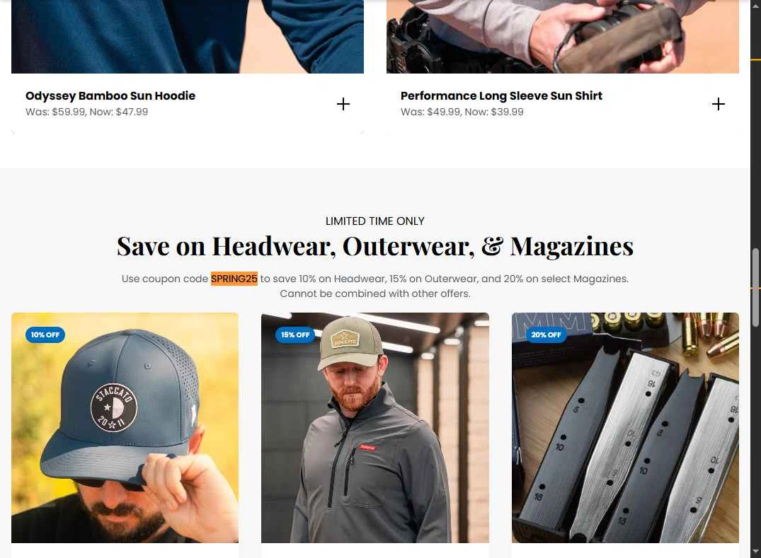 Staccato 2011 checkout page showing Staccato 2011 coupon code box | Screenshot taken by SimplyCodes community member on Nov 25, 2025