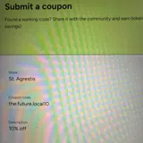 the.future.local10 coupon verification screenshot