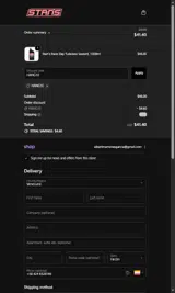 HANG10 coupon verification screenshot