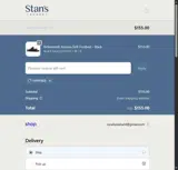 Stan's Shoes coupon verification screenshot