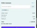 HOTDEAL coupon verification screenshot