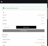 popo10 coupon verification screenshot