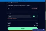 QA9JNF coupon verification screenshot