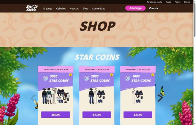 Star Stable checkout page showing Star Stable discount code box | Screenshot taken by SimplyCodes community member on Jul 22, 2025