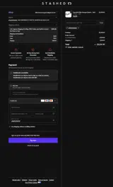 OPIESTASHED coupon verification screenshot