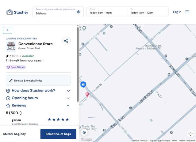 Stasher Luggage checkout page showing Stasher Luggage coupon code box | Screenshot taken by SimplyCodes community member on Jun 13, 2025