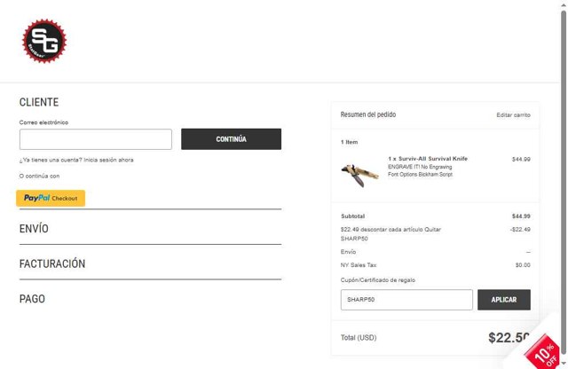Statgear checkout page showing Statgear coupon code box | Screenshot taken by SimplyCodes community member on Jun 27, 2025