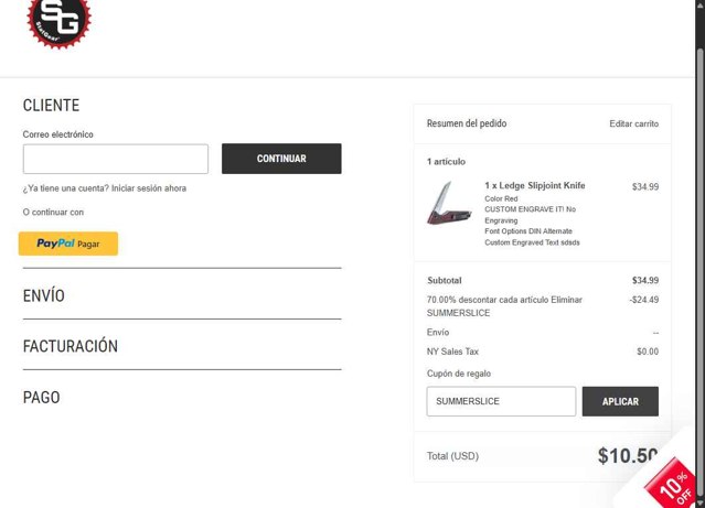 Statgear checkout page showing Statgear coupon code box | Screenshot taken by SimplyCodes community member on Aug 23, 2025
