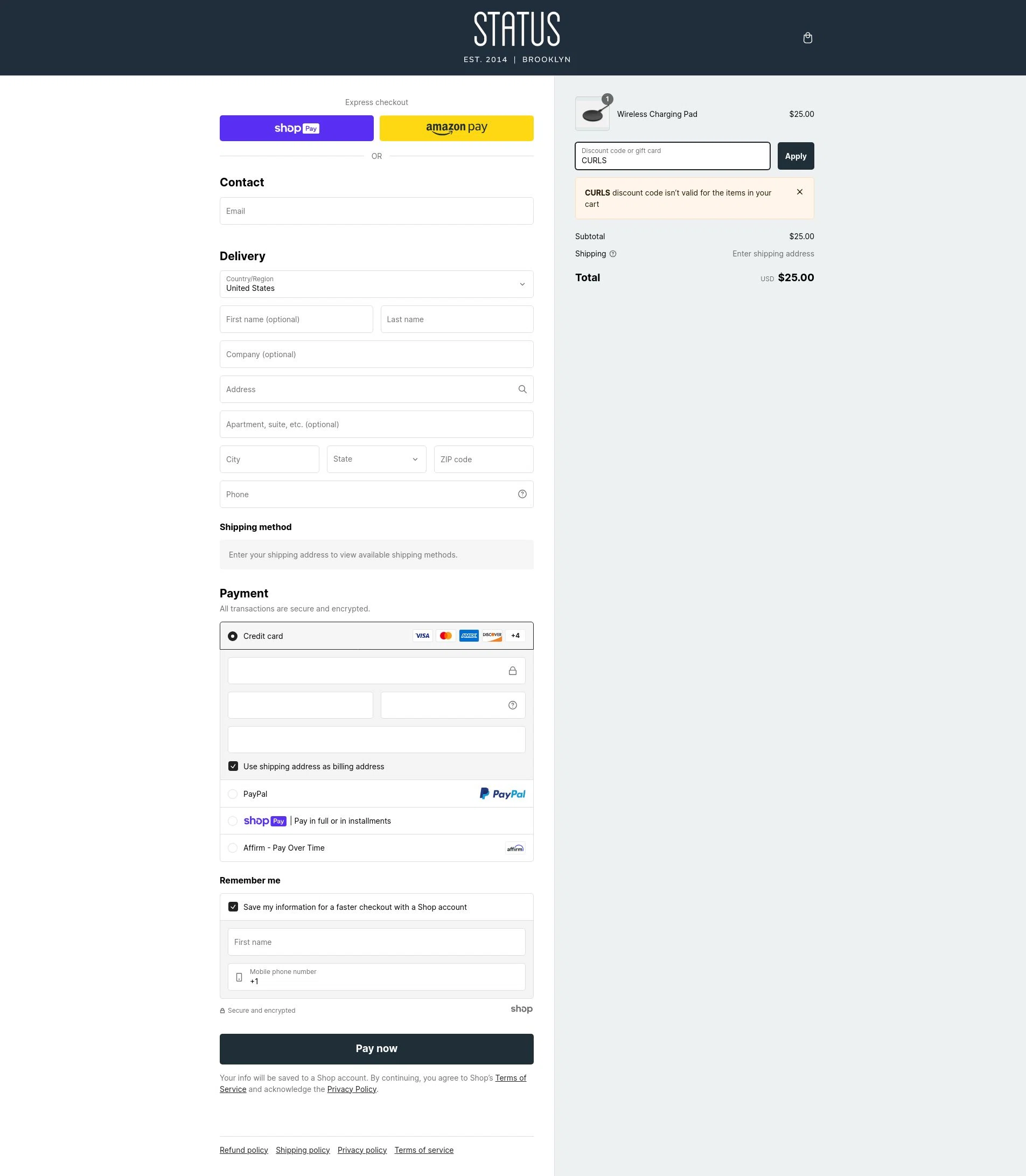 how to use Status coupons