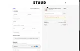 Staud coupon verification screenshot