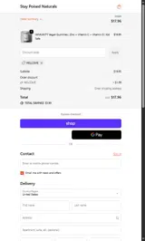 WELCOME coupon verification screenshot